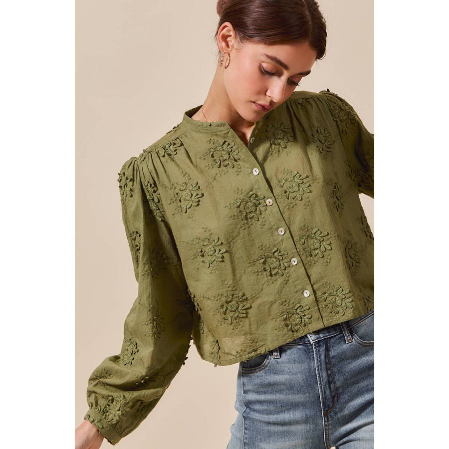 Petal & Thread Button Shirt
